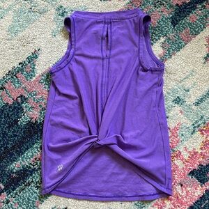 Striped Athletic tank top